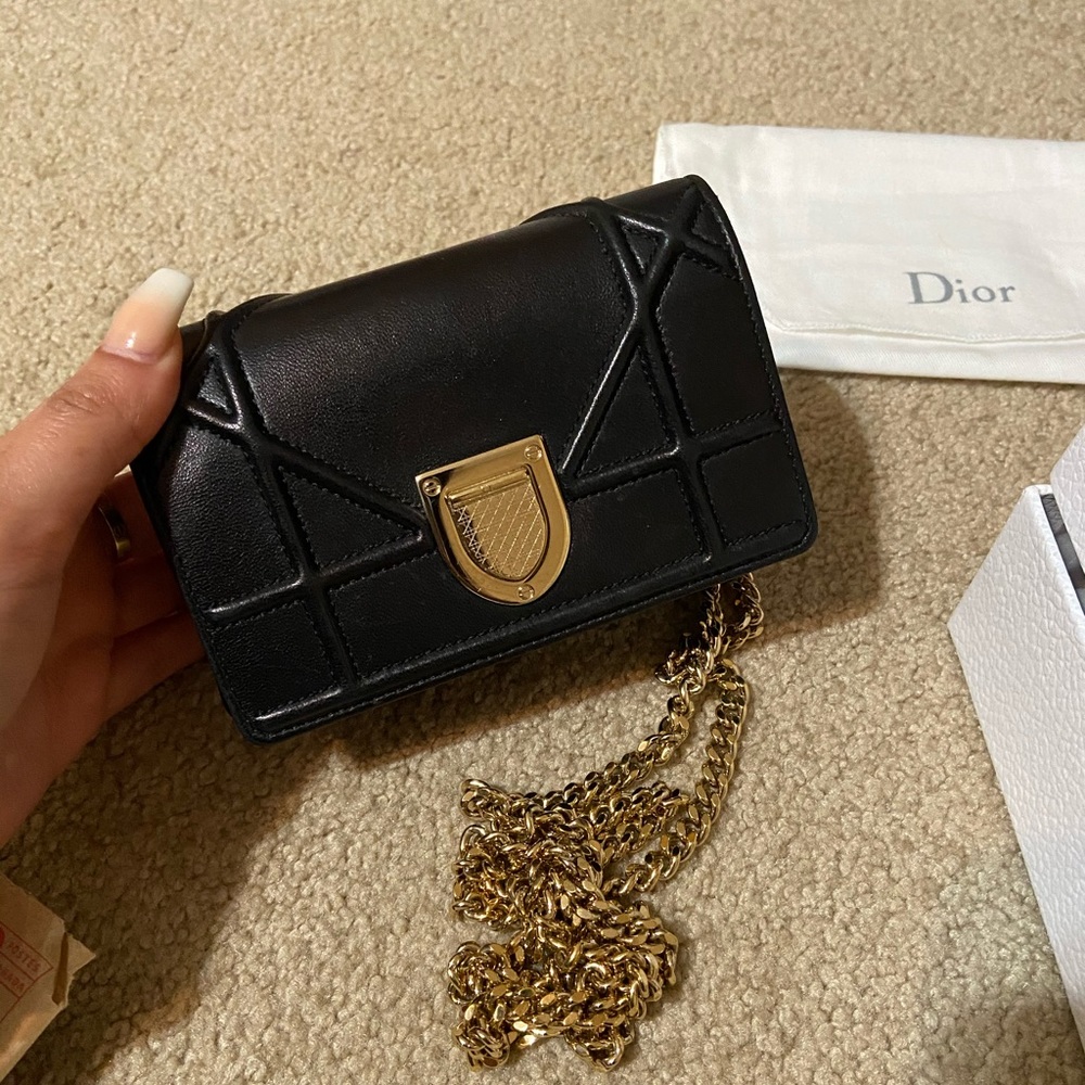 Christian Dior - Nano Diorama Crossbody (baby)